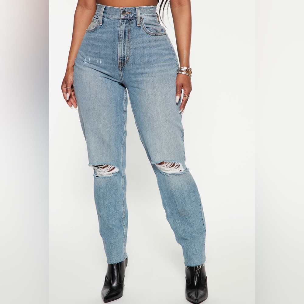 Fashion Nova Mom Jeans Size 7